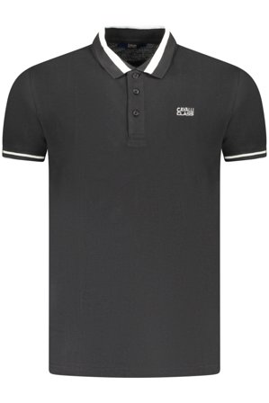 Cavalli Class Polo Maniche Corte Uomo Nero