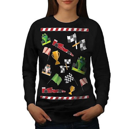 Formula Racing Women Blacksweatshirt
