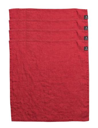 Sunshine Napkin Home Textiles Kitchen Textiles Napkins Cloth Napkins Rød Himla