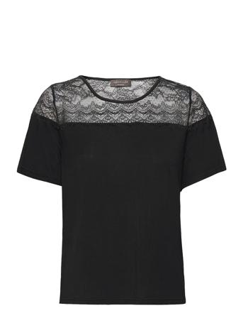 T-Shirt Ss Black Rosemunde
