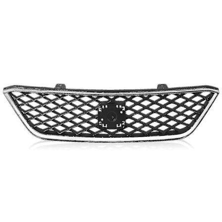 2024 Front Bumper Övre Radiatorgrill Med Krom Kant Ersättning För SEAT Ibiza FR 6J MK4 Facelift 2013 till 2015