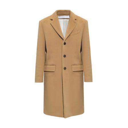 Iro, ‘Mackaye’ wool coat Beige, Heren, Maat:S,wol