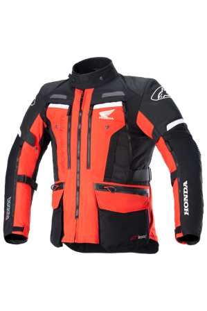 Kurtka Motocyklowa Alpinestars Honda Bogotá Pro Drystar Jasnoczerwony/Czarny S