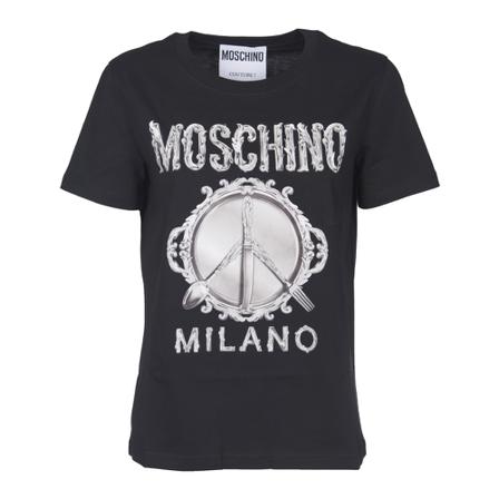 Moschino T-Shirts Sort, Dame