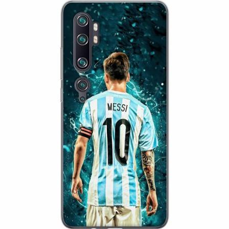Xiaomi Mi Note 10 Pro Genomskinligt Skal Messi
