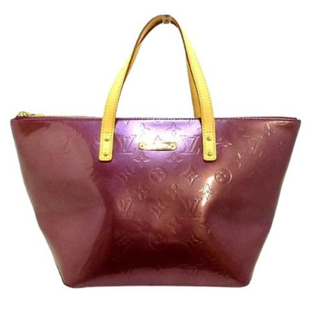Louis Vuitton Vintage, Pre-owned Bag Bellevue Rood, Dames, Maat:ONE Size,leather,burgundy