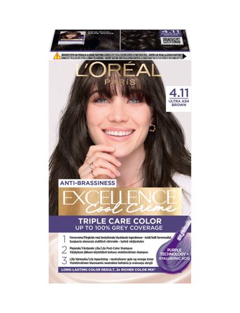 L'Oréal Paris L'oréal Paris, Excellence Cool Crème, Permanent Hair Color, Up To 100% Grey Coverage - Nude - ONE SIZE