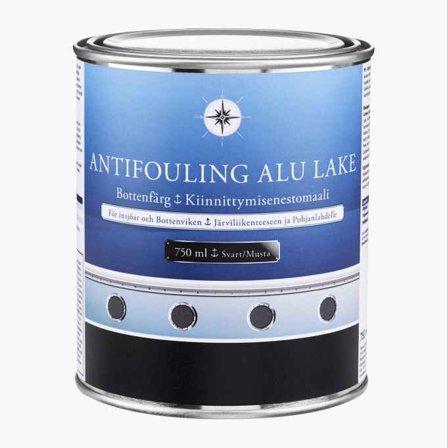 Bottenfärg biocidfri svart 0 75 liter - Biltema