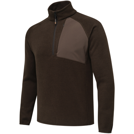 Beretta M's Abisko Half Zip Fleece Brown Bark