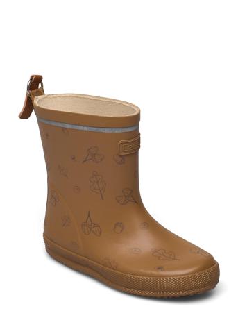 Basic Wellies W. Aop Shoes Rubberboots Low Rubberboots Unlined Rubberboots Ruskea CeLaVi