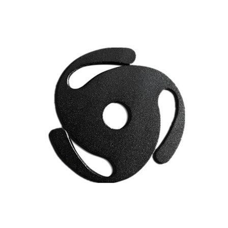 Aluminiumlegering Adapter för LP Vinyl Record Player RPM Balanserad Metall Disc Stabilisator Vikt Klämma-b