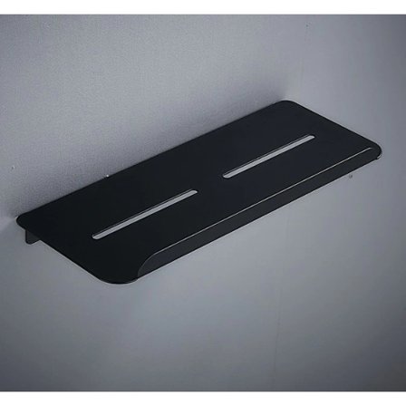 /EA/Vegghyller i svart metall, hyller for soverom, stue, bad, kjøkkenGroupM