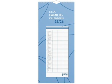Burde Familjekalender 25/26 Lilla - Lyreco - Almanackor och kalendrar - Lärar och Elevkalendrar - Elevkalendrar
