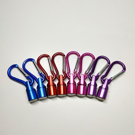 Bærbar Mini Lommelykt Mini LED Lommelykt med Nøkkelring for U