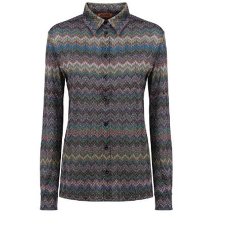 Missoni Shirt Multicolour , Bruin , Dames , Maat: M