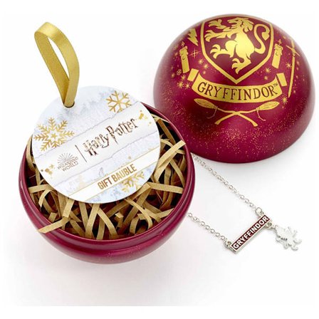 Harry Potter Julgranskula Gryffindor Med Halsband