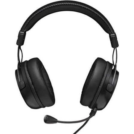 Spelheadset med kabel - THE G-LAB - KORP TITANIUM - Mikrofon - PC/PS4/Xbox One - Svart