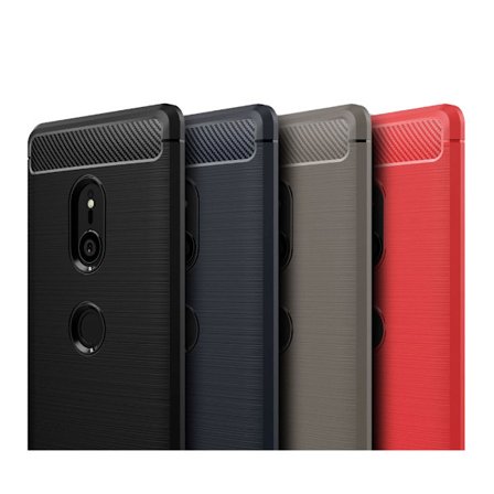 Stöttåligt Armor Carbon TPU-skal Sony Xperia XZ3