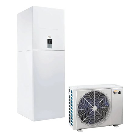 Pompa di calore aria-acqua Ferroli Omnia ST 3.2 16 kW Splittata 240 Lt R32 Inverter A++