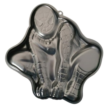 3D Spiderman Bageform Aluminiumform DIY Fødselsdagsform Køkken