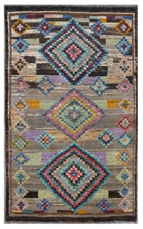 Small Moroccan Berber - Afghanistan 88X146 Wool, Rug