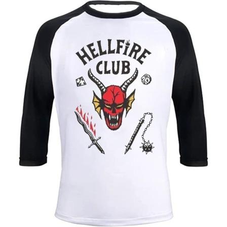 Stranger Things Kläder T-shirt Hellfire Vuxen L