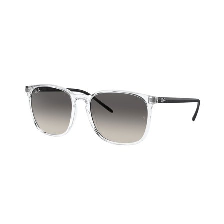 Ray-Ban -Aurinkolasit - Transparent Rectangular - Ray-Ban RB4387 647711 5618