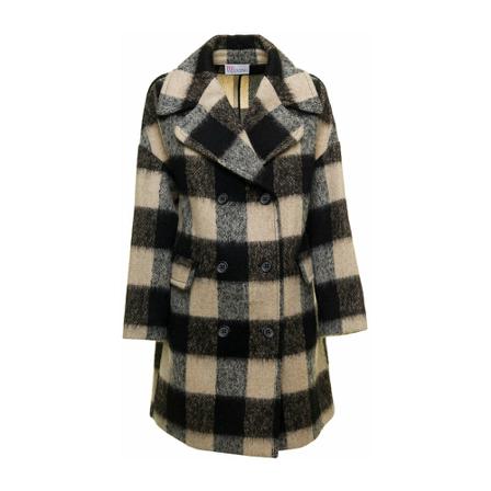 RED Valentino Frakke inbo, Dame Uldfrakker, Størrelse: S