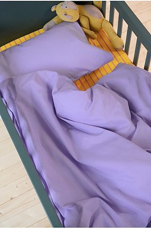 Jotex - Mini Påslakanset Spjälsäng Lila ZACK - Köp Barnpåslakan & örngott hos Jotex