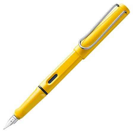 Safari Fountain pen yellow Fine