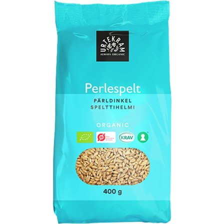 Urtekram Perlespelt Ø 400 g, Helse & Madvarer, Pasta, Ris & Bælgfrugter, Øvrigt