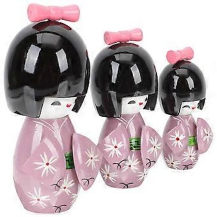 Perinteiset käsityöt Japanilaiset Kimono-nuket Kodin sisustus Moderni tyyli 3 kpl