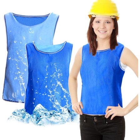 Herre- og dame-fordampningskøletanktop: Icy Tank Top Hot Weath