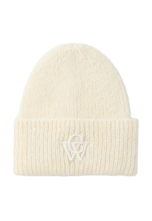 Carin Wester Mössa i mohairmix FLEUR Mössor & hattar Vit ONESIZE