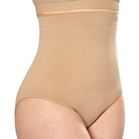 Body Shaper Tummy Control Trosa Shapewear för kvinnor Hudfärg M till L