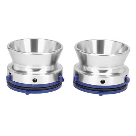 NAB Hub-adaptere Poleret aluminiumslegering Universal 10 tommer Læseenhed til Studer ReVox Akai Sølv