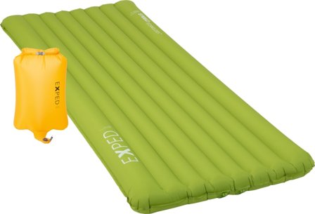 Exped Ultra 5R MW blow-up sleeping mats Green Medium Wide