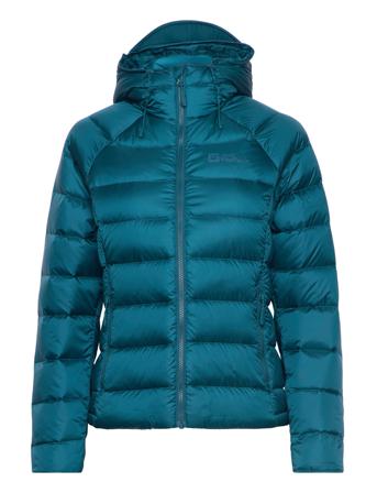Nebelhorn Down Hoody W Fodrad Jacka Blå Jack Wolfskin