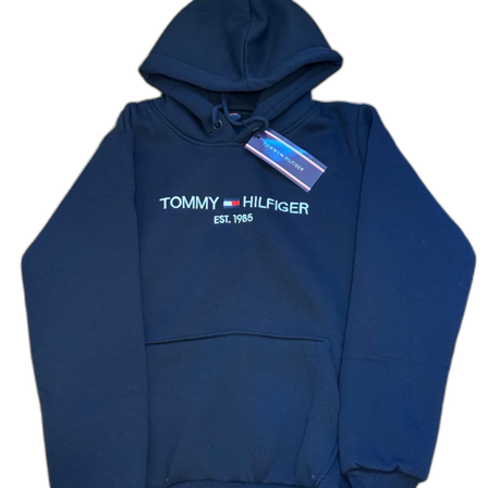 Svart hoodie Tommy Hilfiger