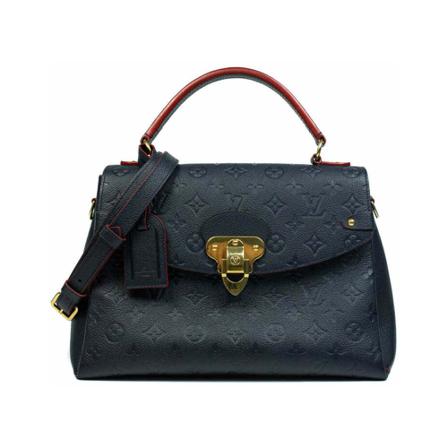Louis Vuitton Vintage, Pre-owned Handbag Blauw, Dames, Maat:ONE Size