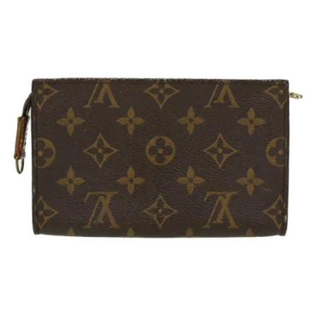 Louis Vuitton Vintage, Pre-owned Canvas pouches Bruin, Dames, Maat:ONE Size,leer