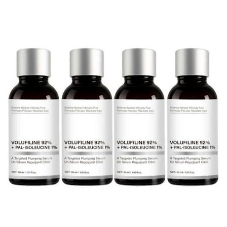 1-5x Volufiline 92% + Pal-Isoleucine 1% Uppfyllande Vattenfritt Serum, Volufiline Serum, Ansiktsvård för Volymförlust, Hudelasticitet, 30ml