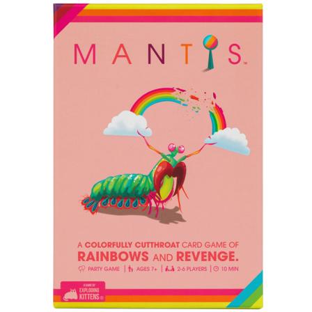 Mantis-korttipelit, hauskat perhepelit aikuisille, teini-ik isille ja lapsille peli-iltaan, suositut lastenpelit, 2-6 pelaajaa