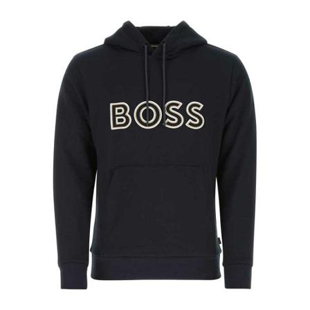 Hugo Boss, Hoodies Zwart, Heren, Maat:M