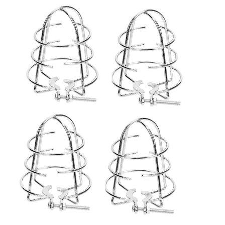 Brannsprinklerhodebeskytter Brannhodebur for å beskytte flush-montert/sidevegg gips pendent hode innfelt 4 stk