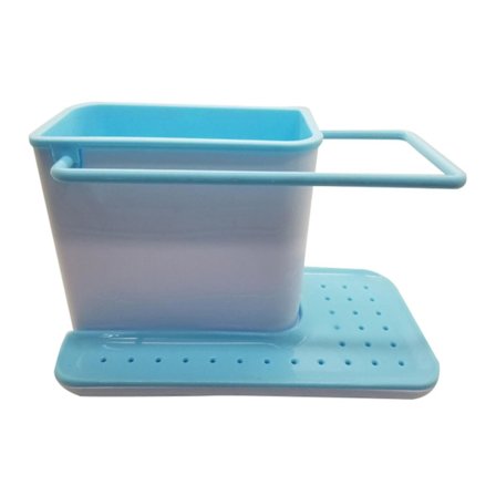 Vaskesænks Organiser Caddy Svampeholder Organiser Oprydning Dræner Vand Til Køkken 12-29BY