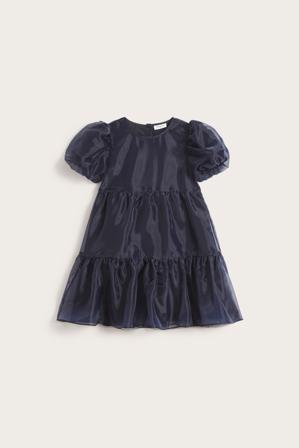Mekko, jossa on puhvihihat | Tummansininen | Lapset | Kappahl