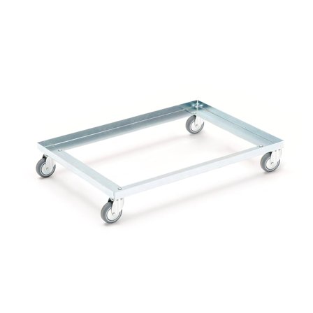 Box dolly, 800x600mm, 4 castors