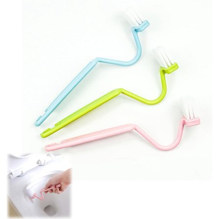 st - Toalettborste - 20cm - böjda toalettborstar - toalettborste i plast