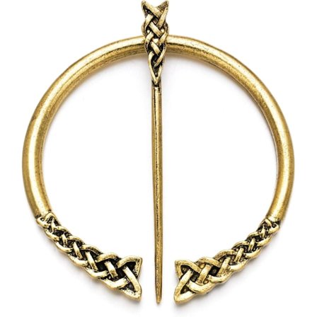 Viking Brosje Spenne Klemme Klær Kappe Spenne Sjal Skjerf Brosje Smykker (Stil6-bronse)